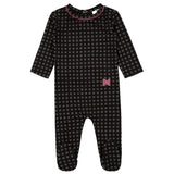 Bamboo Pattern Footie, Girls