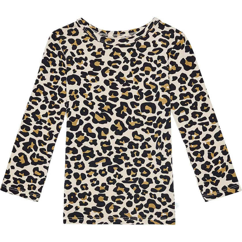 Lana Leopard Tan Classic Pajama Set