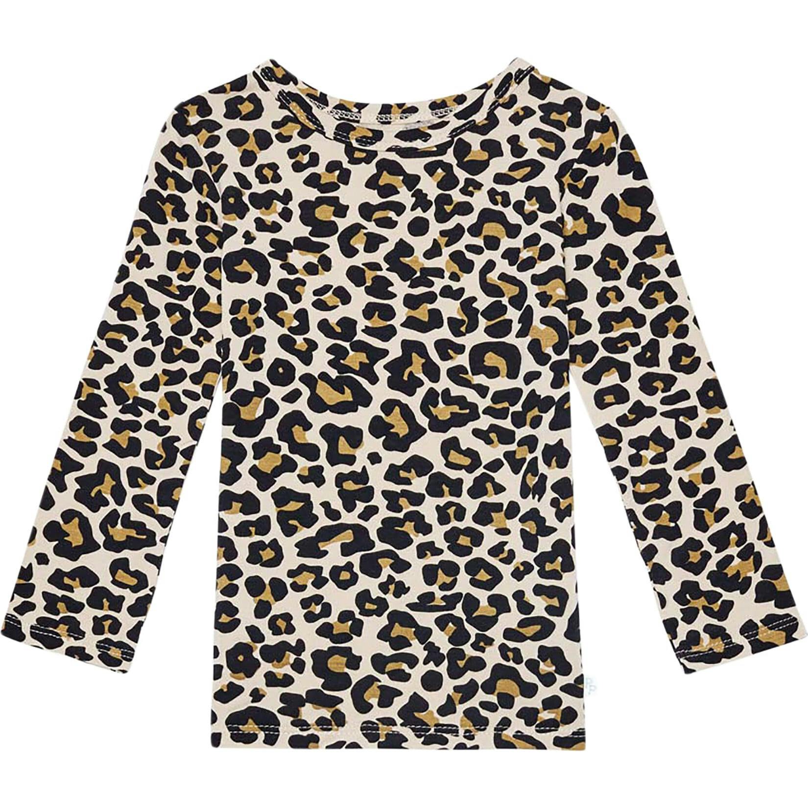 Lana Leopard Tan Classic Pajama Set