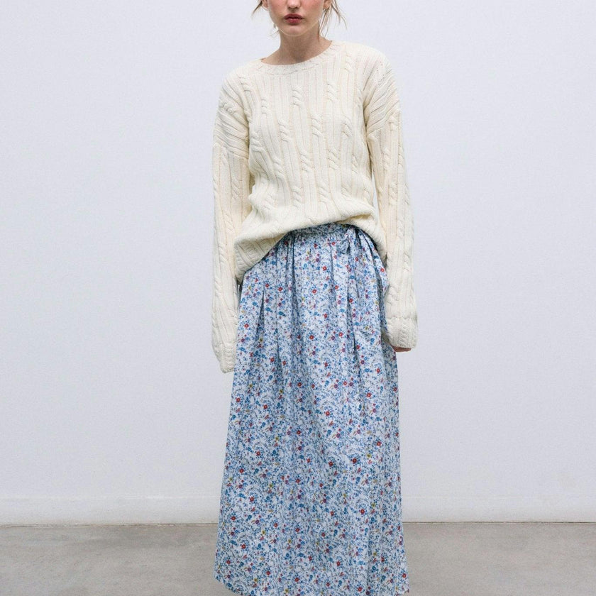 Cloe Woman Long Skirt Cloe Print
