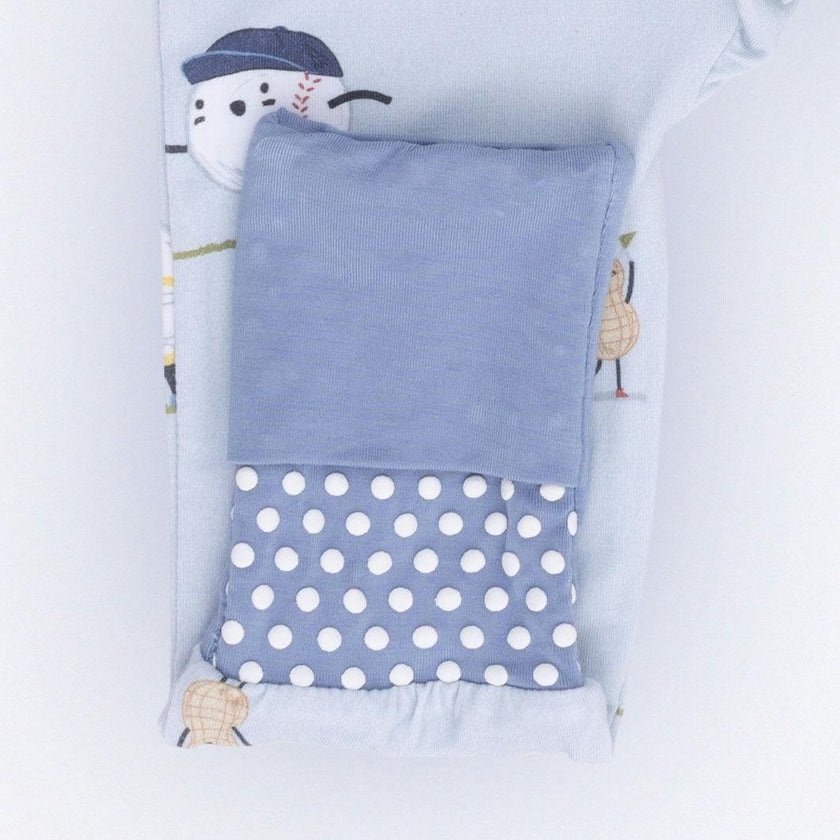 Baseballs Playing Baseball - Convertible Romper