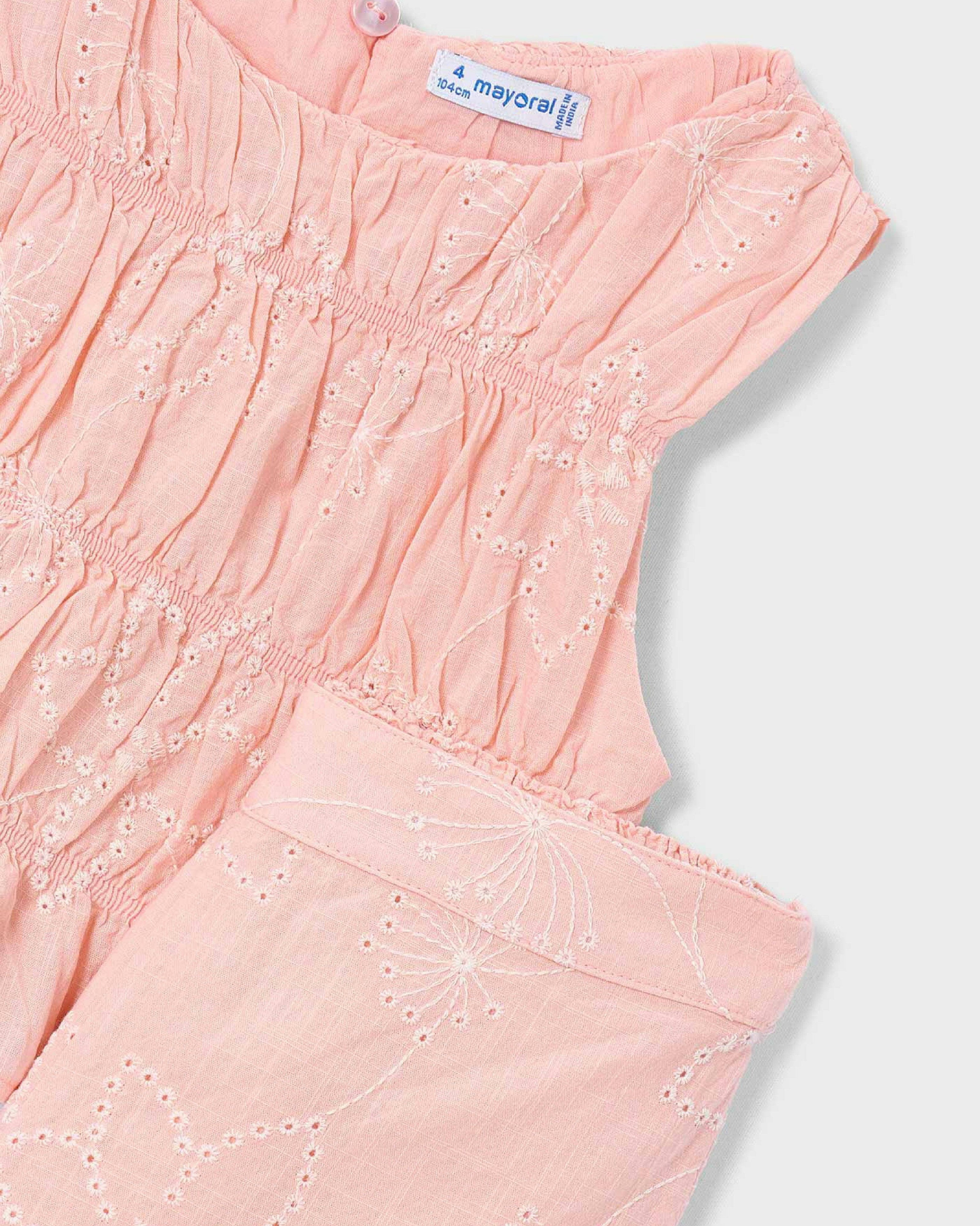 Pink Lace Two‑Piece Outfit