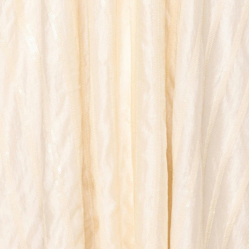 Tindra Dress in Cream Sequin