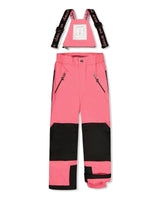 Two Piece Play Snowsuit Black Zebra Print With Pink Pants