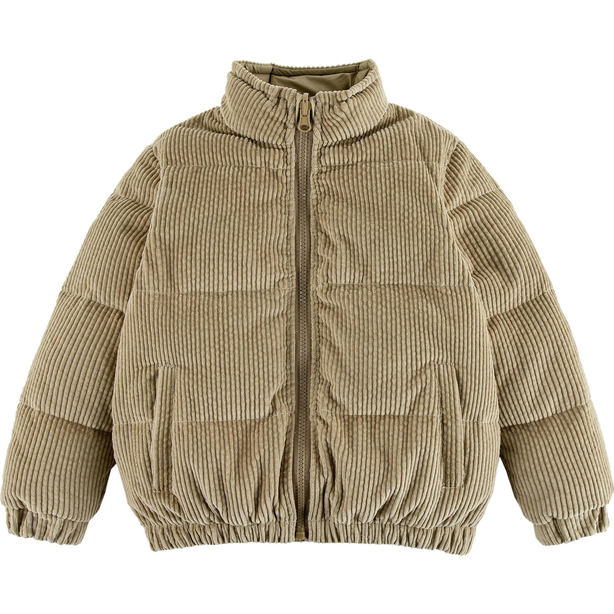 Jo High Neck Puffer 2-Pocket Zipper Down Jacket