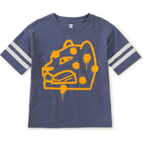 Graffiti Jaguar Sporty Tee, Blue