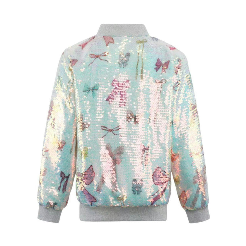 Sequin Bow Bomber