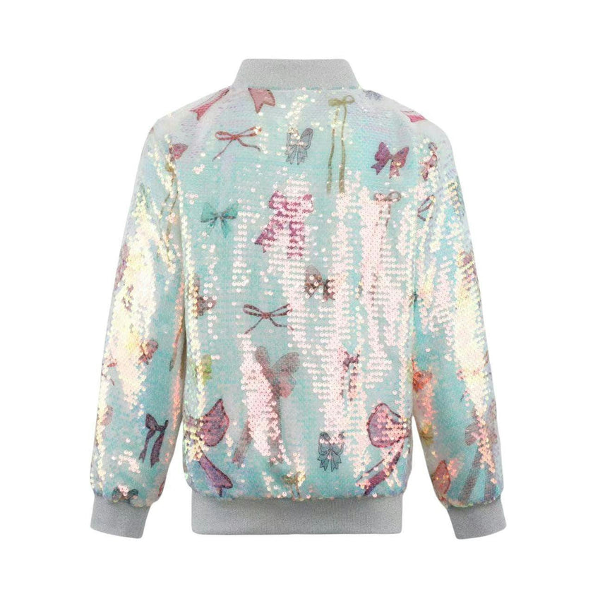 Sequin Bow Bomber