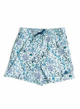 Boys Swim Short - Blue Coral Reef