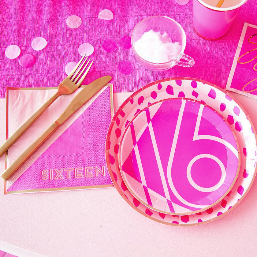 Milestone Sweet "Sixteen" Large Napkins