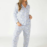 Jackson Hole Women’s Button Front Long Pajama Set