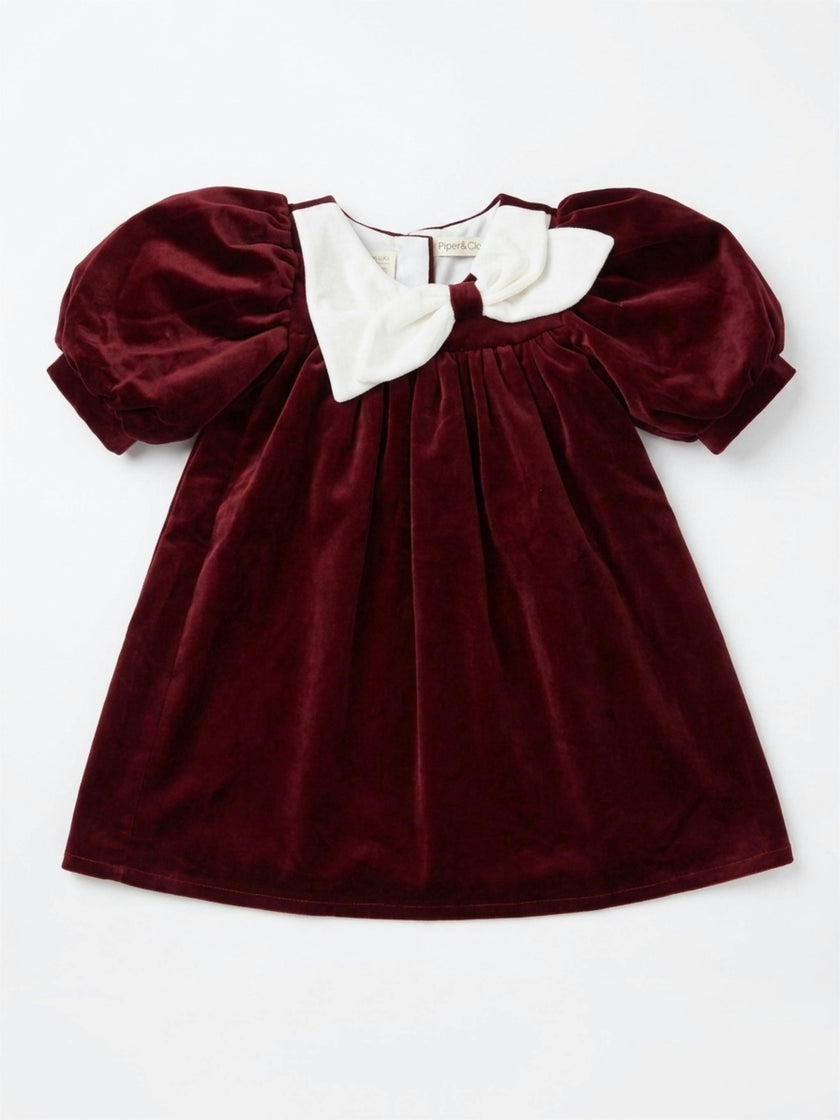 Cotton Velvet Rosemoor Dress