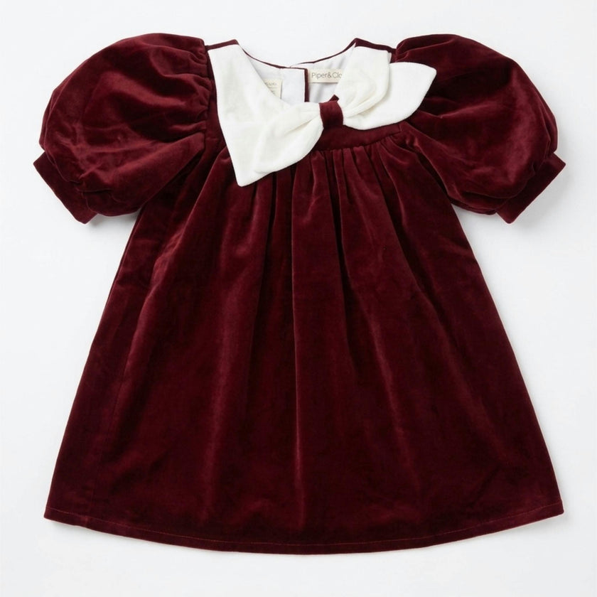 Cotton Velvet Rosemoor Dress