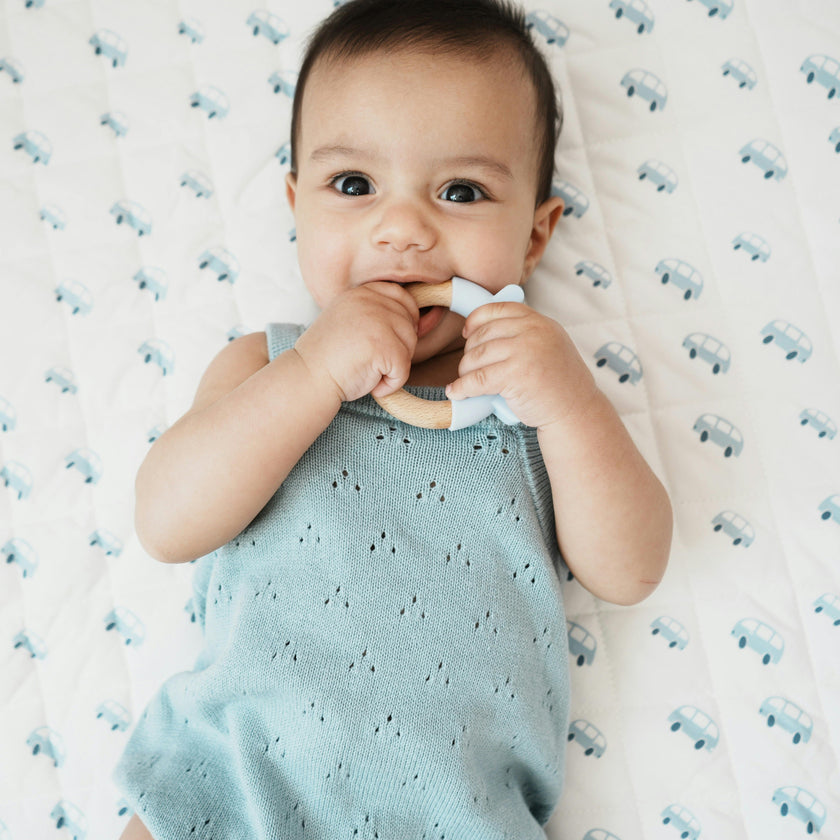 GooseWaddle Super Soft Play Mats - Cotton and Super Soft Quilted (Reversible)
