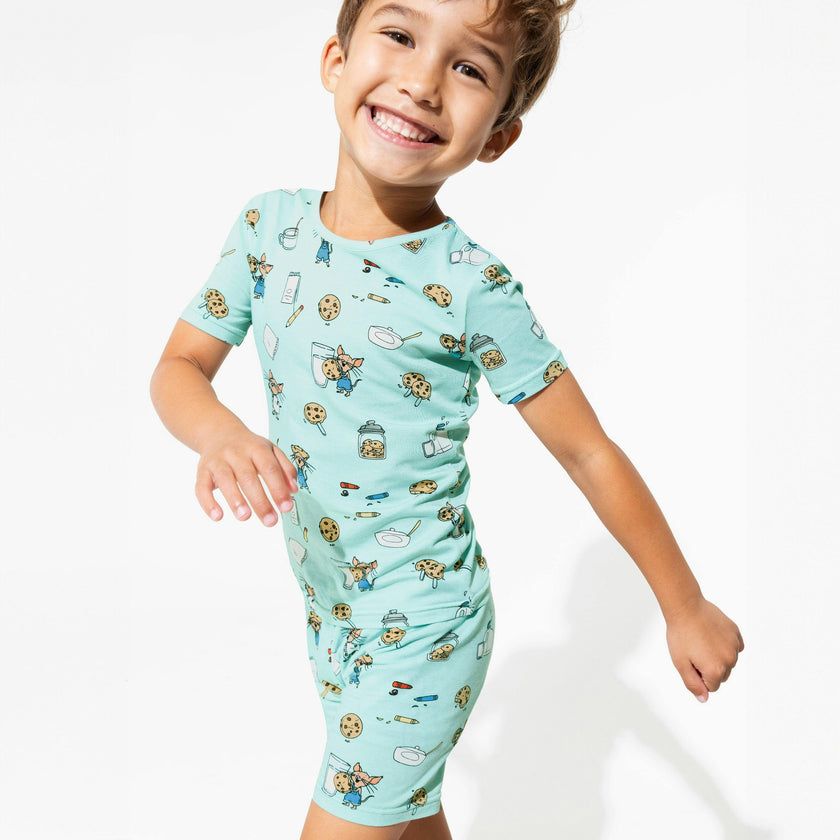 If You Give A Mouse A Cookie Bamboo Kids Pajama Short Set