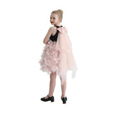 Pink Valentina Tulle Bow Gown