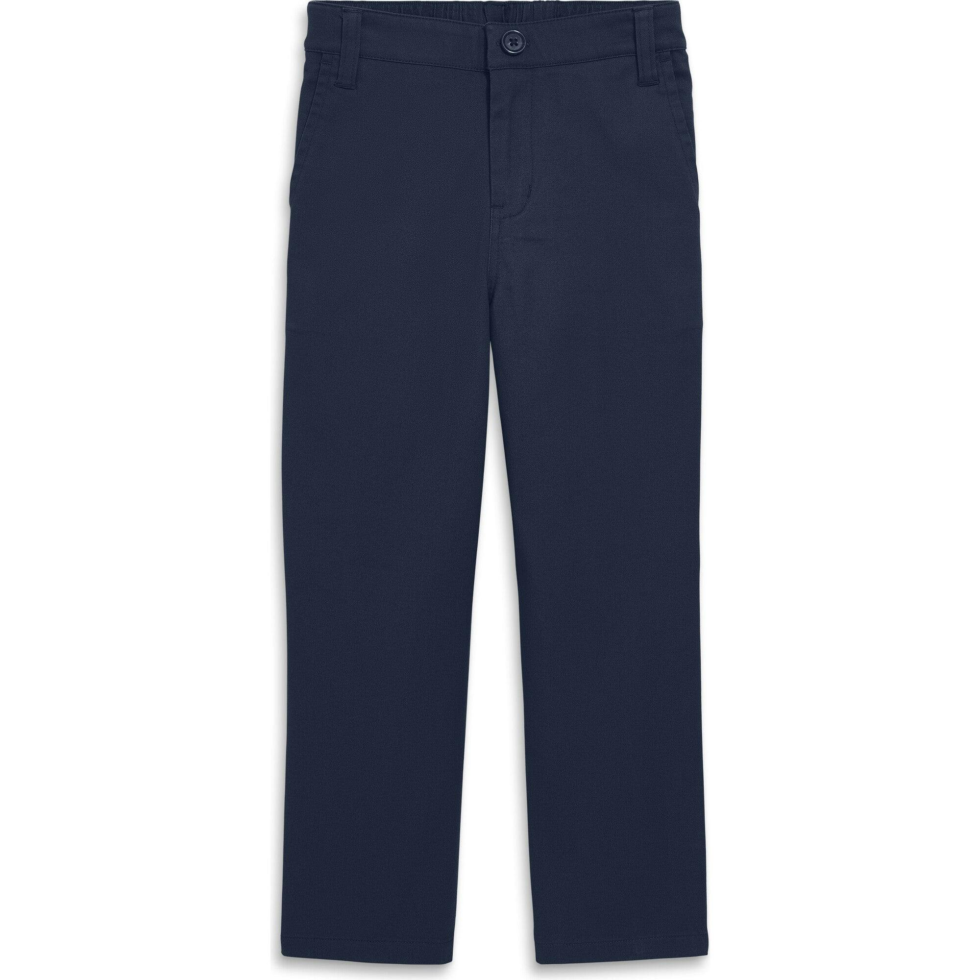Kids stretch chino elastic-back pant