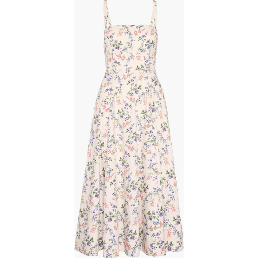 The Margot Dress - Pink Scallop Bow Chintz