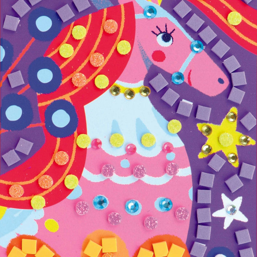 Stick'N Fun - XS Mosaics Unicorns - 5y+