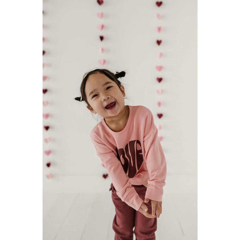 Girl's Drop-Shoulder Pullover
