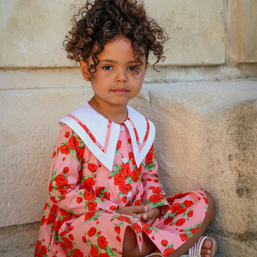 Garden Dress- Vintage Rose