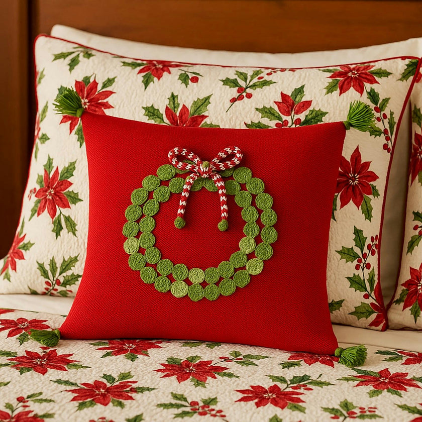Wreath Pillow