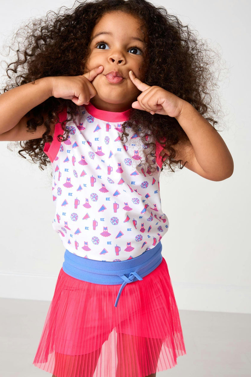 tutu print muscle tank