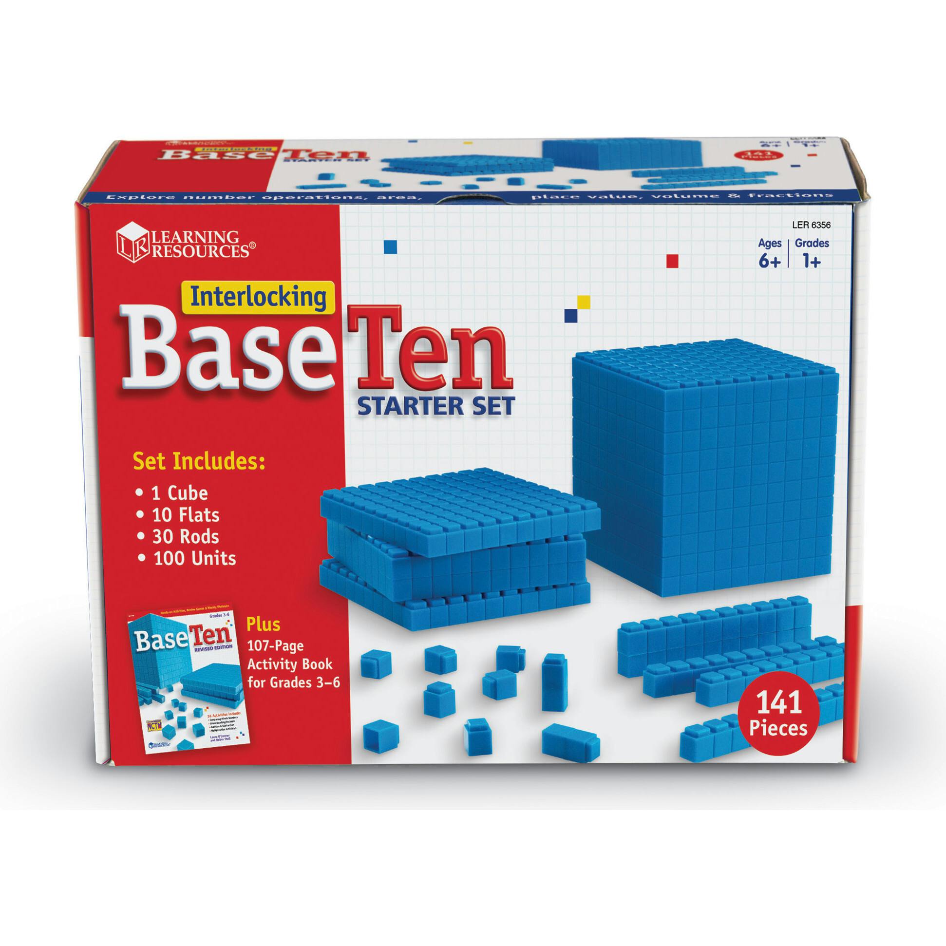Interlocking Base Ten Starter Set – Maisonette