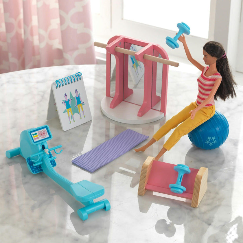 Dollhouse Accessory Pack: Home Gym