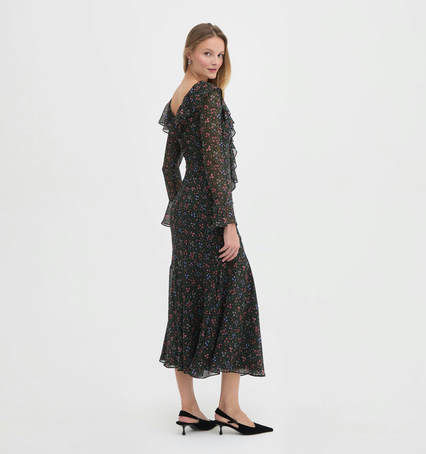 The Edwina Dress - Woodland Floral