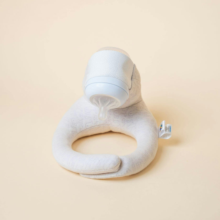 Baby Bottle Pillow Holder for Parents - "Hangry"