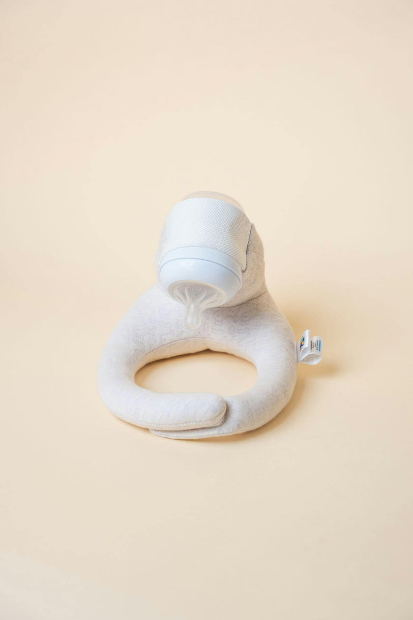 Baby Bottle Pillow Holder for Parents - "Hangry"