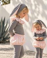 Grey Circus Bunny Costume