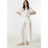 Culotte Linen Pants - Off White