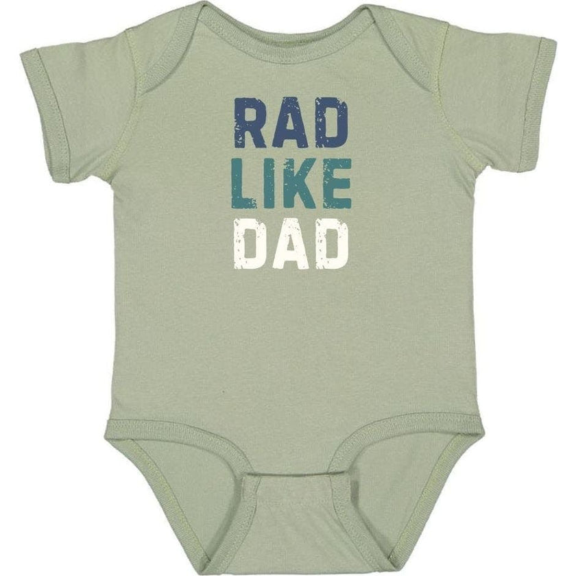 Rad Like Dad Short Sleeve Bodysuit