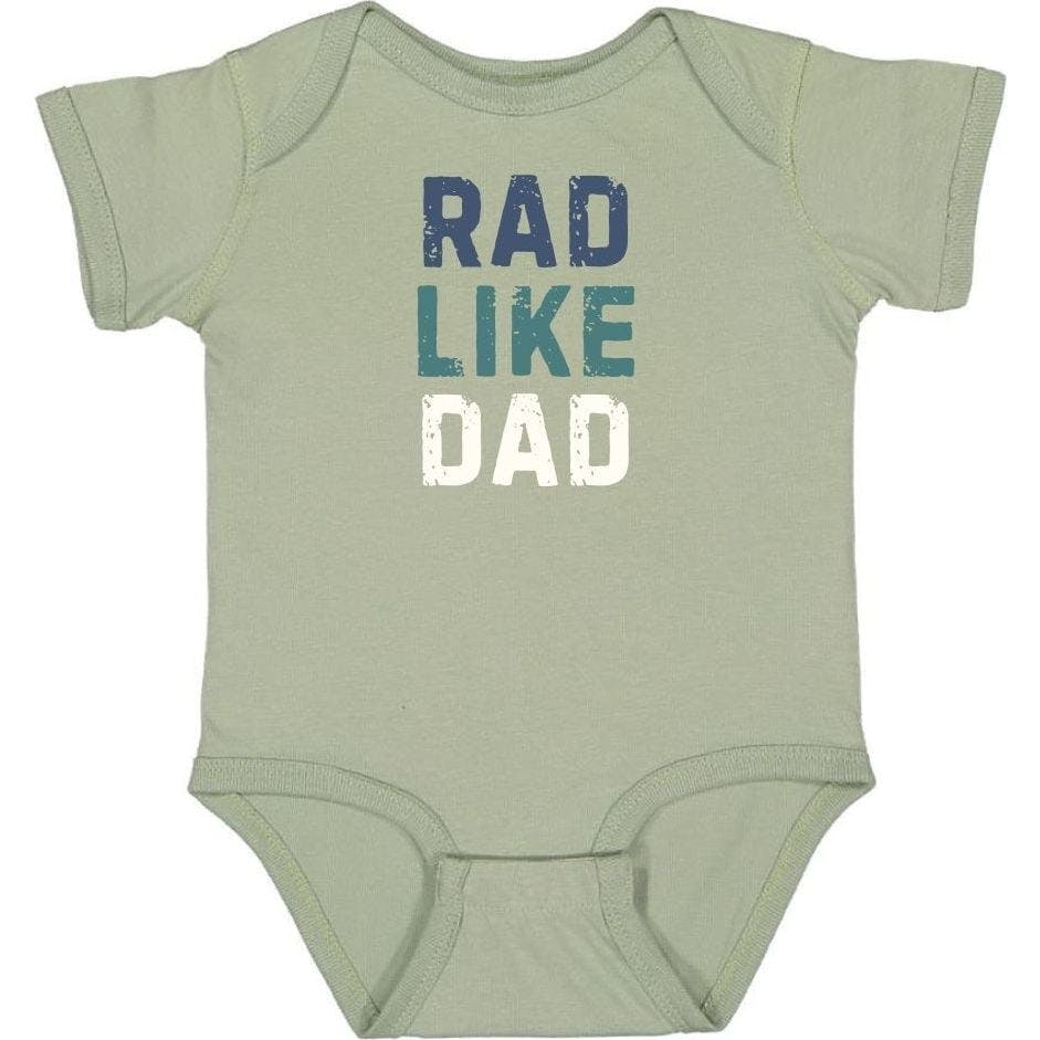 Rad Like Dad Short Sleeve Bodysuit