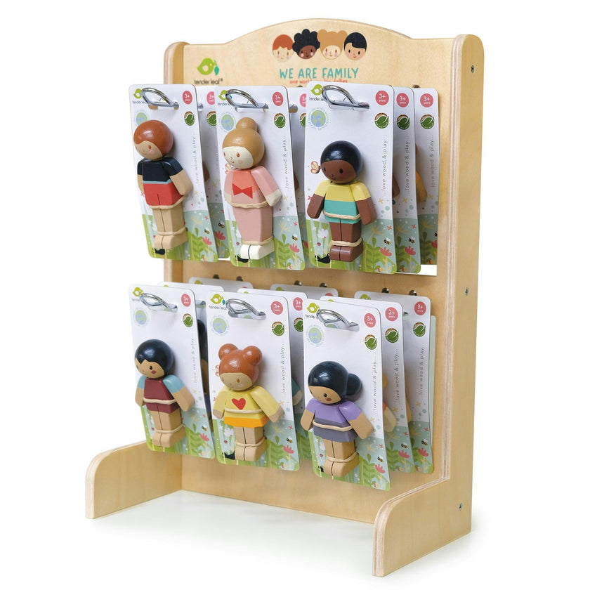 We Are Family Doll Shelf