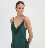 The Sylvane Top - Jadeite Floral Jacquard
