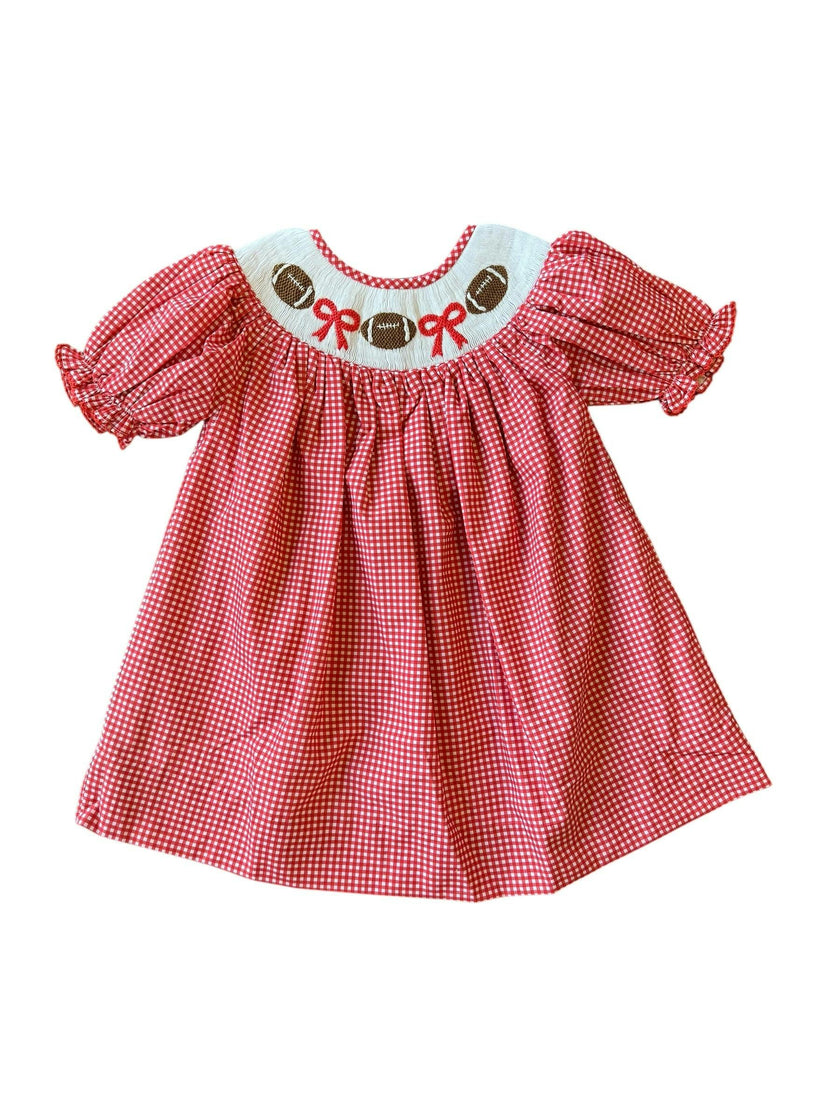 Red Gingham Football  - Kate Dress
