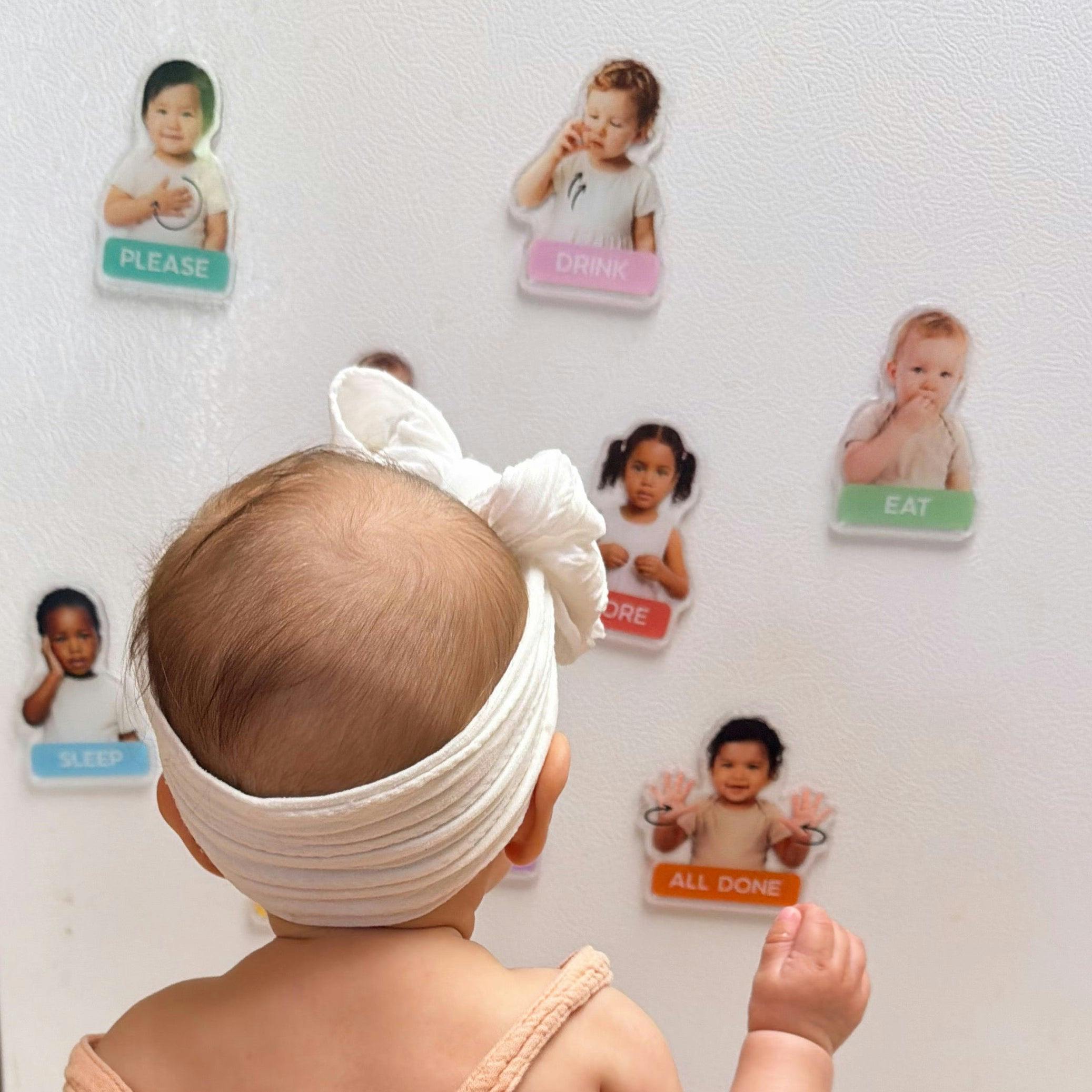 ASL Baby Sign Magnets