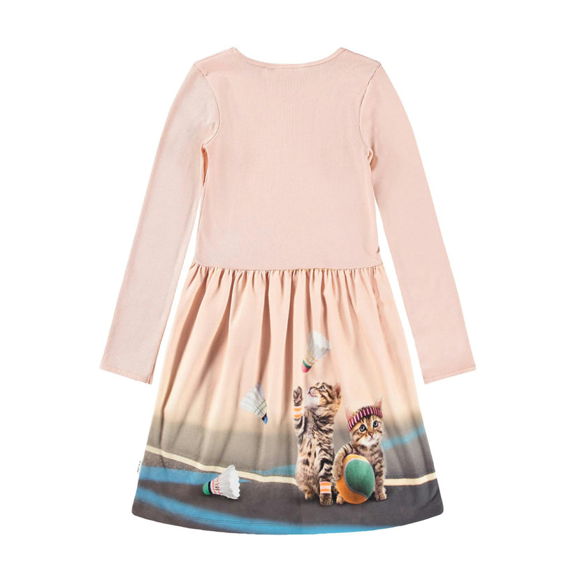 Pink Catletics Credence Long Sleeve Dress