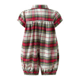 Tartan Flannel Babysuit