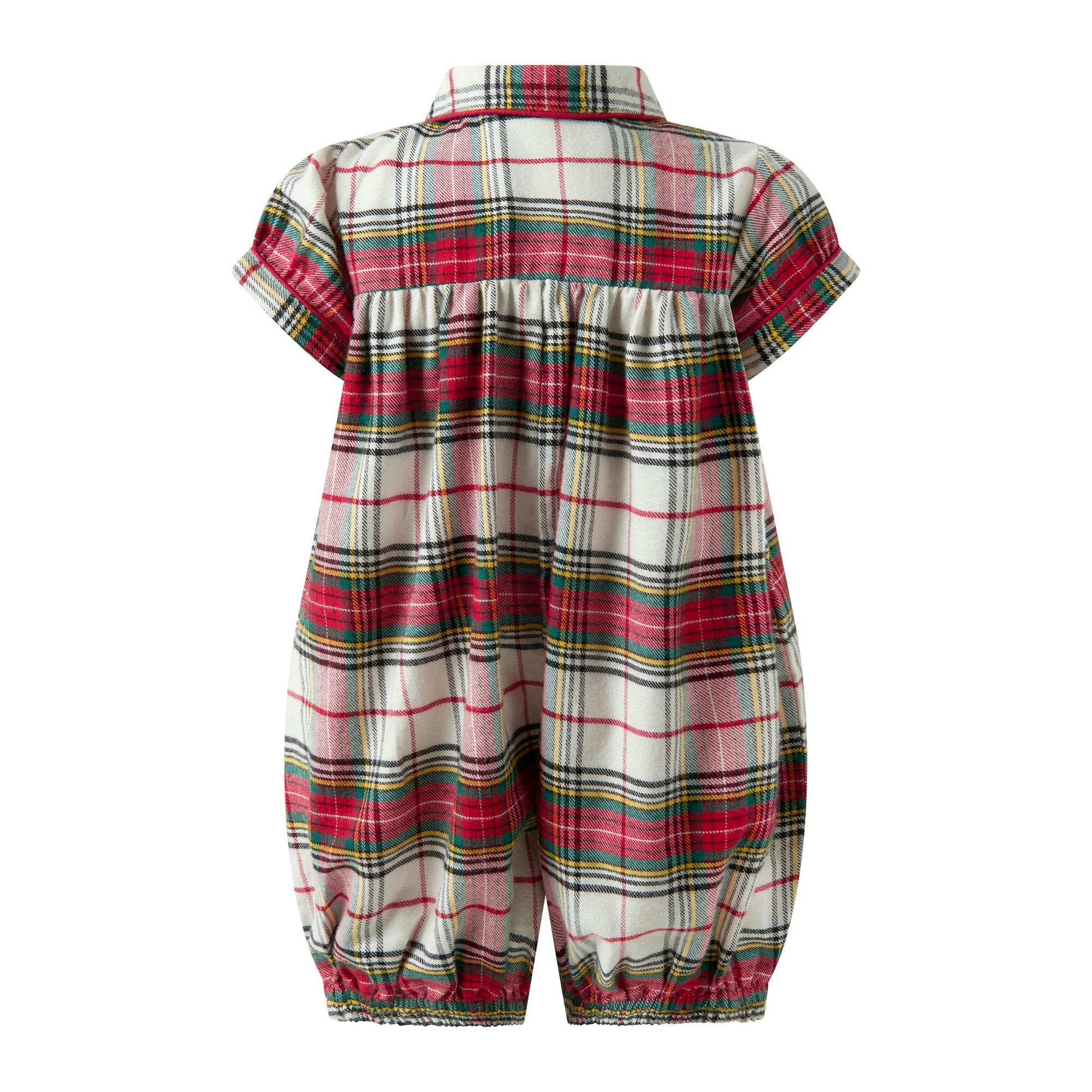 Tartan Flannel Babysuit