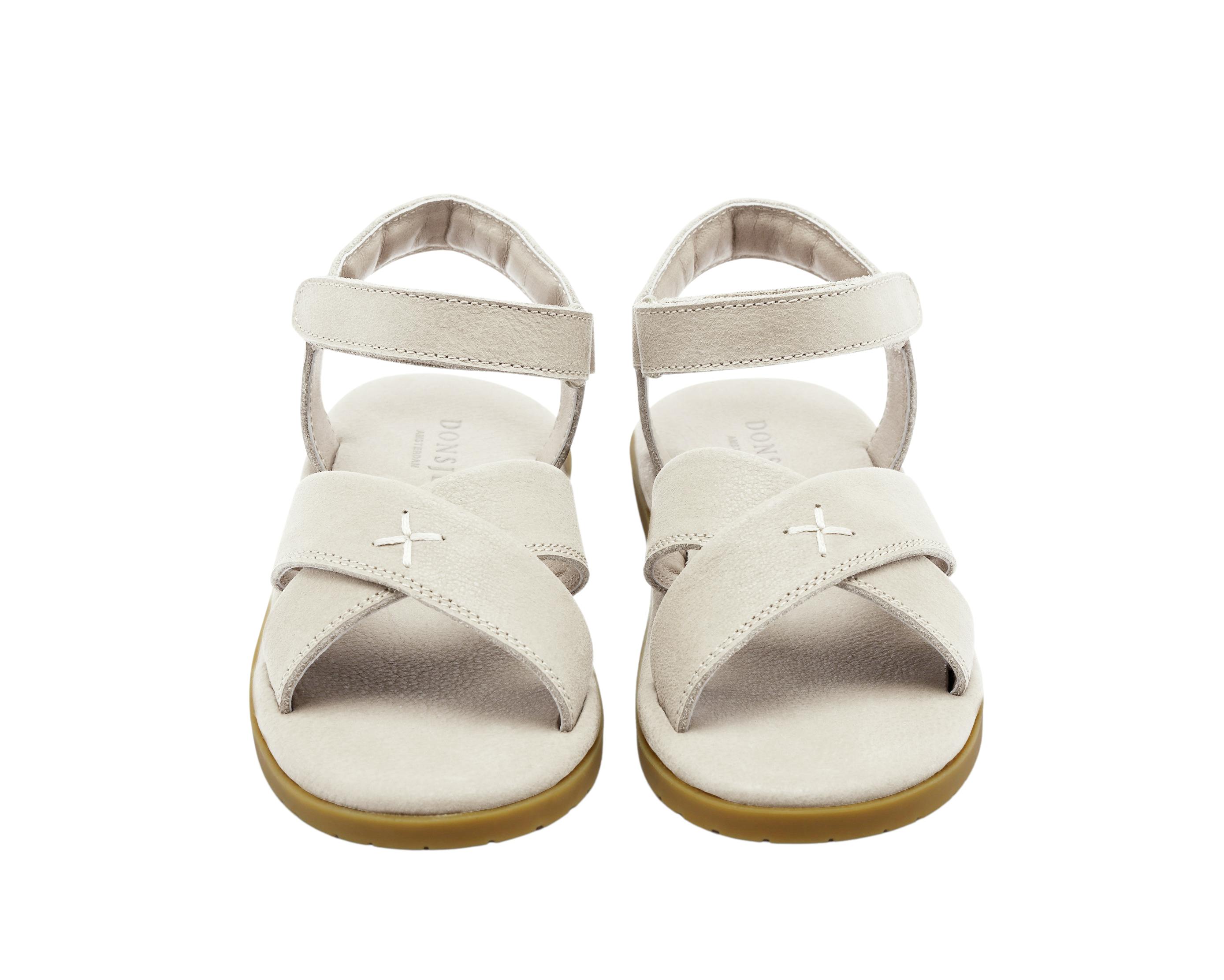 Otis Sandals | Off White Leather