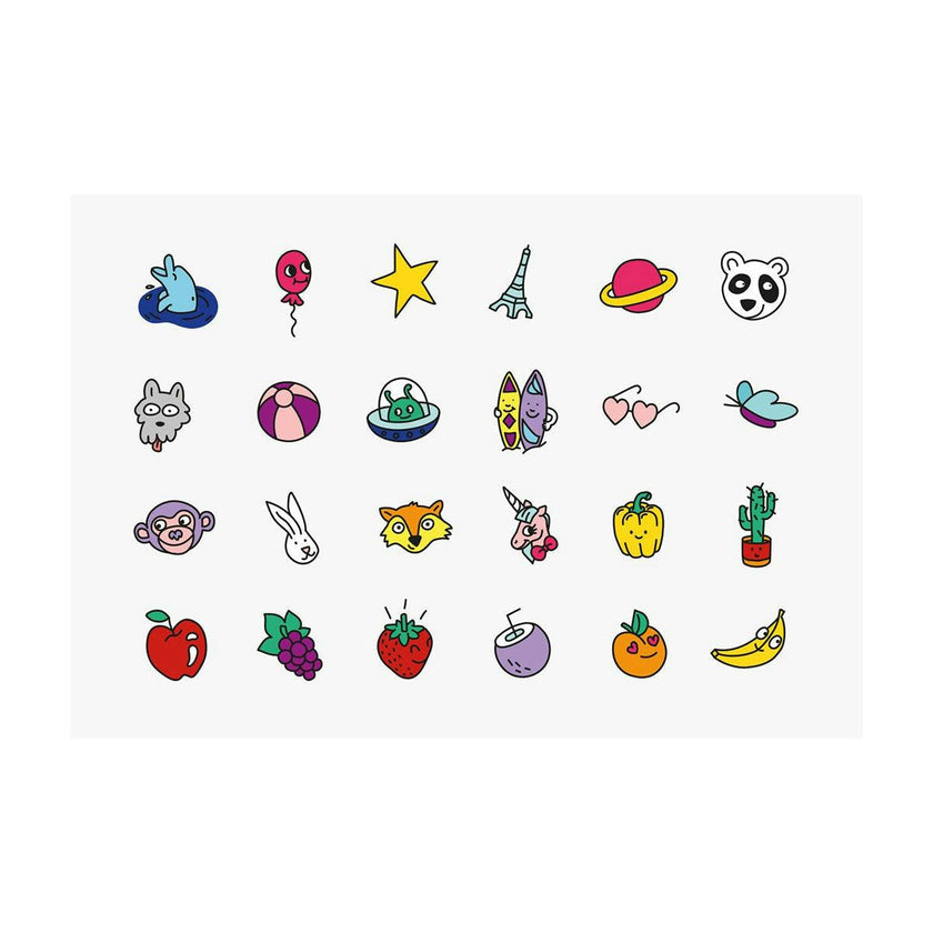 POP Polish and Nail Stickers Set