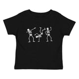 Glow In The Dark Silly Skelly Halloween Short Sleeve T-Shirt