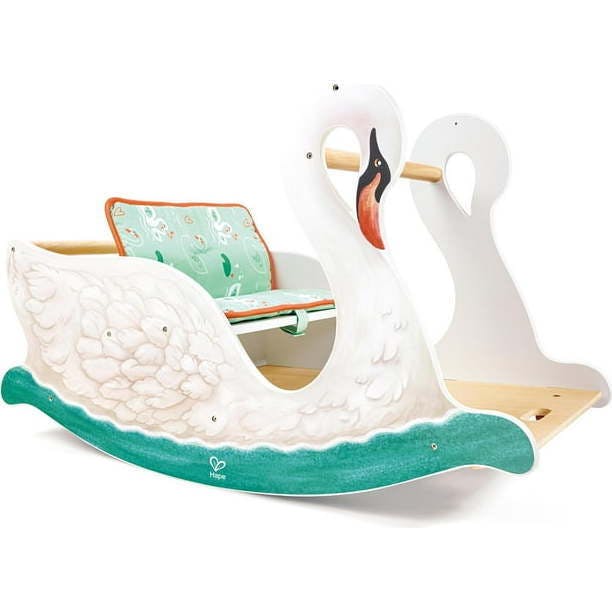 Hape: 2-in-1 Seat - Baby Rocking Bassinet Cradle and Rocker Chair Seat