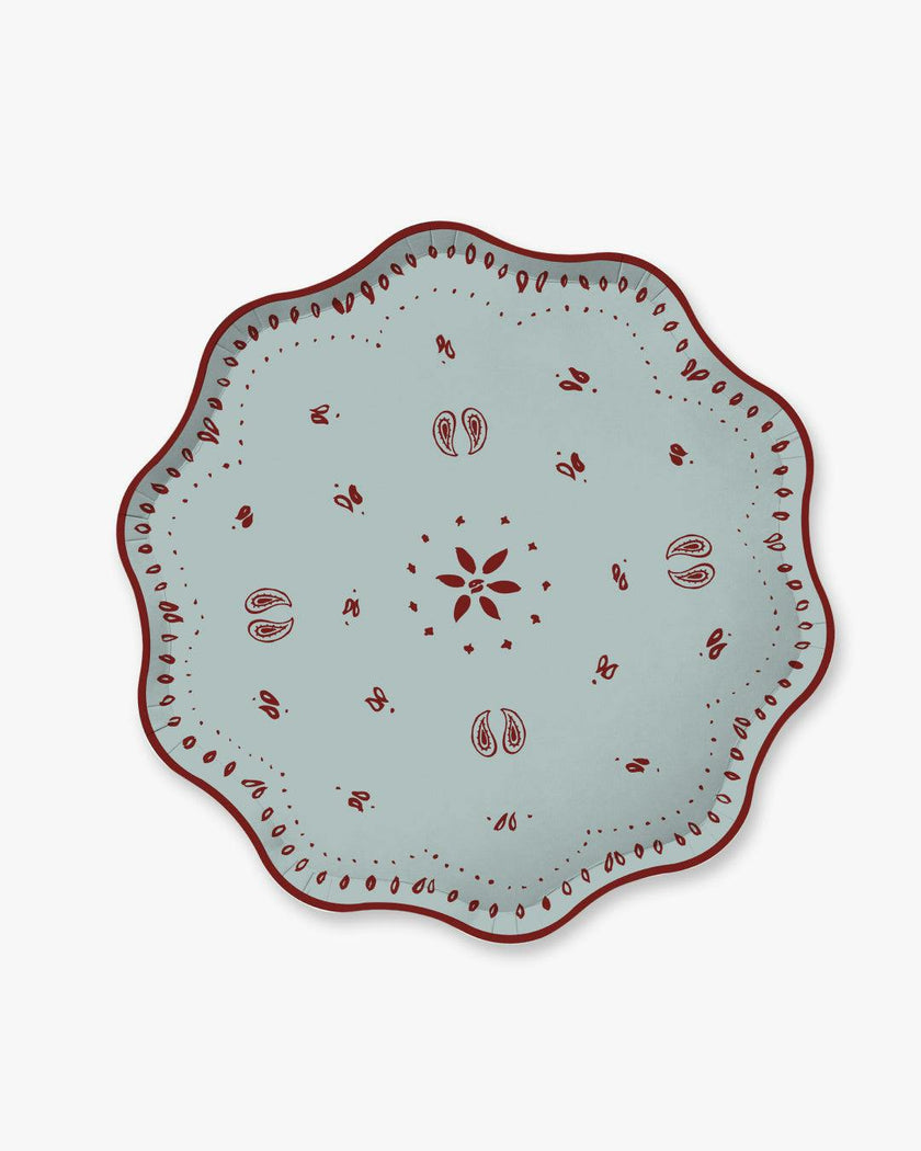 Rodeo Dinner Plate Sest - Powder