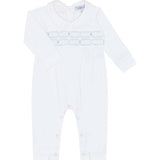 Signature Smocked Boys Playsuit
