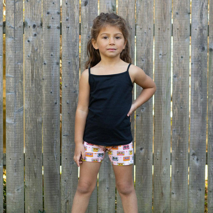 Biker Shorts in Cassettes/Stars